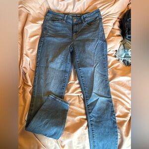 American Eagle Outfitters Women's Skinny Jeans in Blue Wash